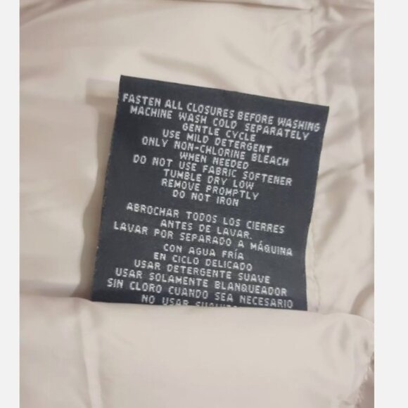 NWT 32 Degrees Heat Women's Winter Hooded Puffer Tech Jacket Coat Beige, Size 2X - Picture 6 of 6